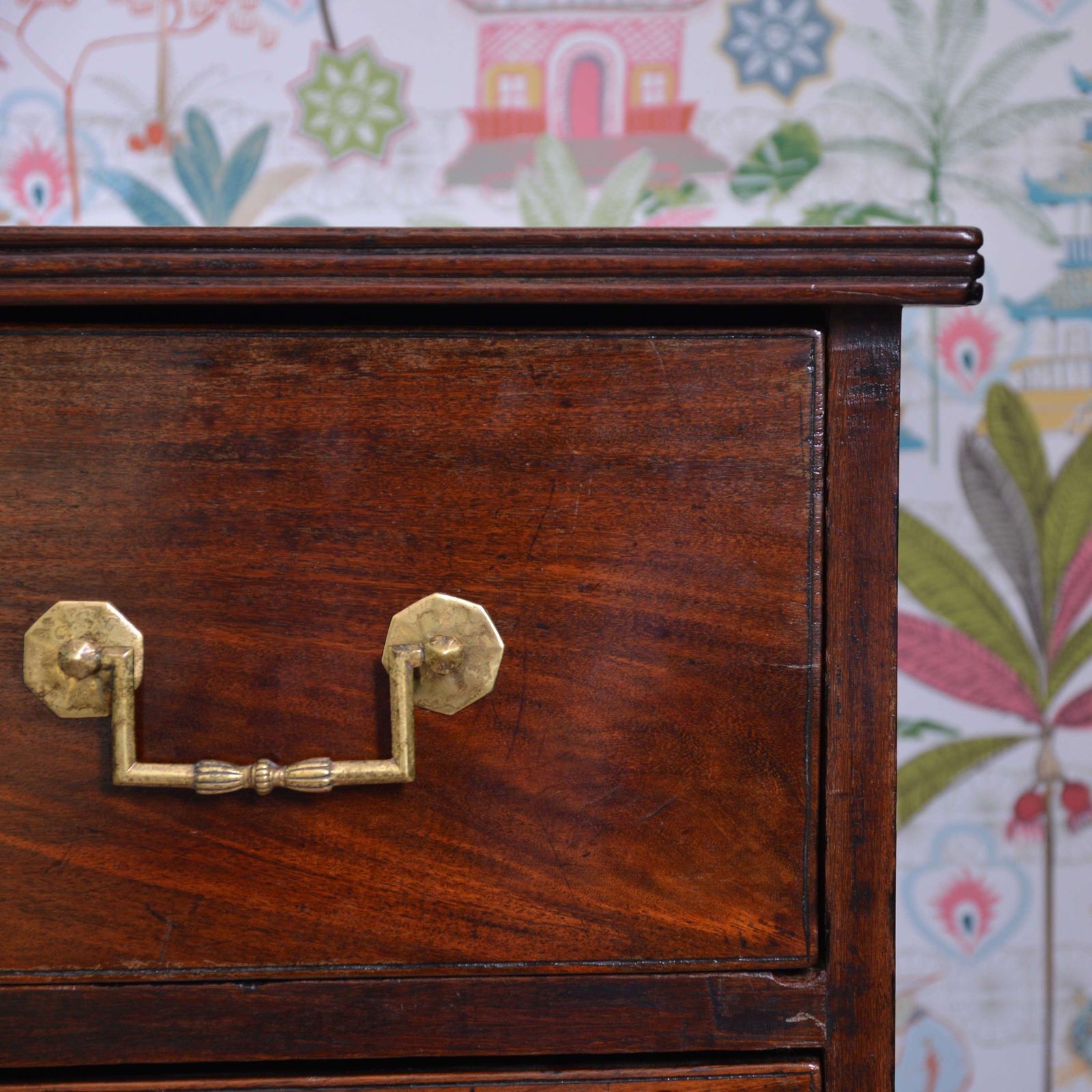 Colonial Padauk Wood Chest Of Drawers photo 1450.0