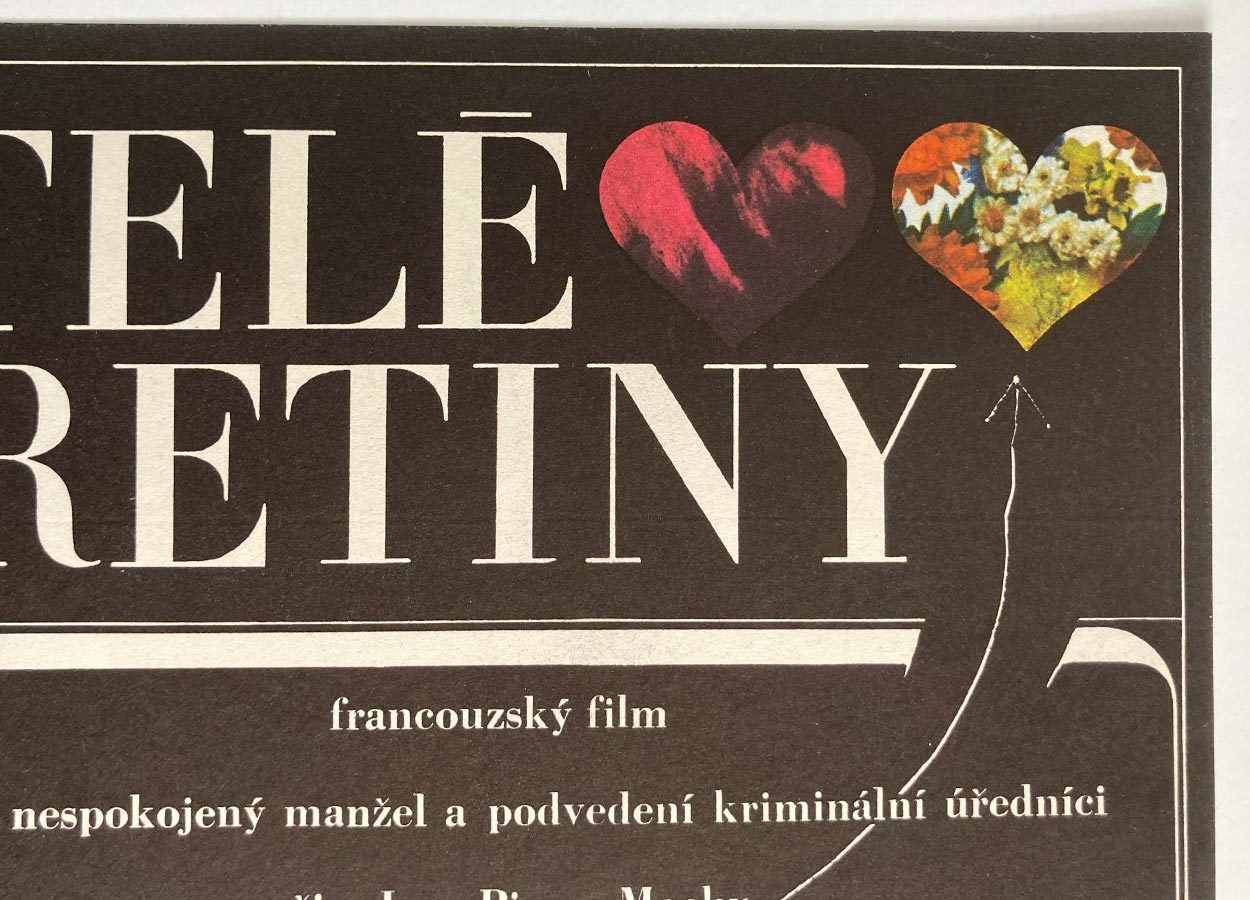 Movie Poster, Order Of The Daisy, Zdeněk Ziegler, 1968 photo buy