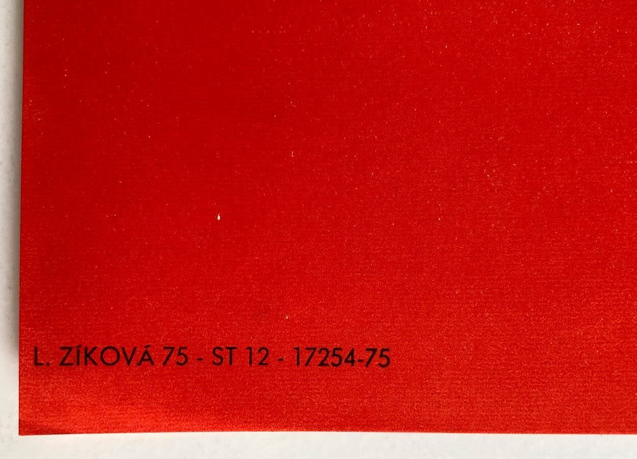 Movie Poster, The Last Deed Of Kamo, Libuše Zíková, 1975 photo Art