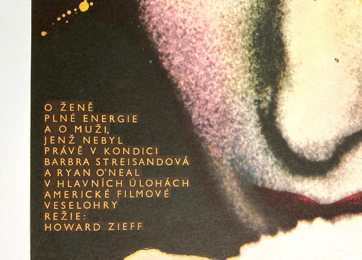 Movie Poster, The Main Event, Zdeněk Ziegler, 1982 photo for sale