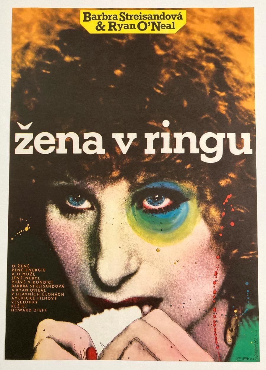 Movie Poster, The Main Event, Zdeněk Ziegler, 1982