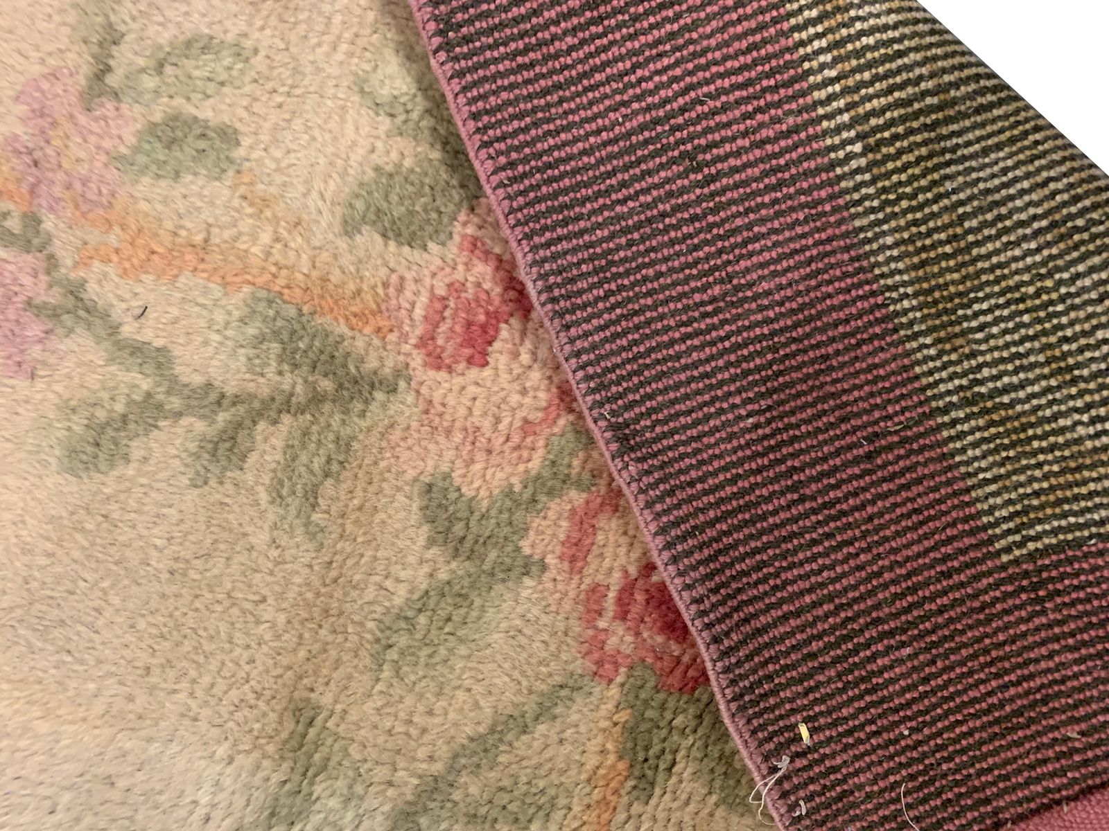 photo furniture Rare Antique French Savonnerie Runner Rug