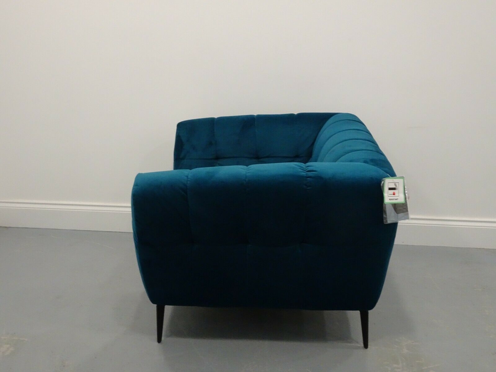 Immacualte Vincenzo Chair In Teal Velvet photo Furniture