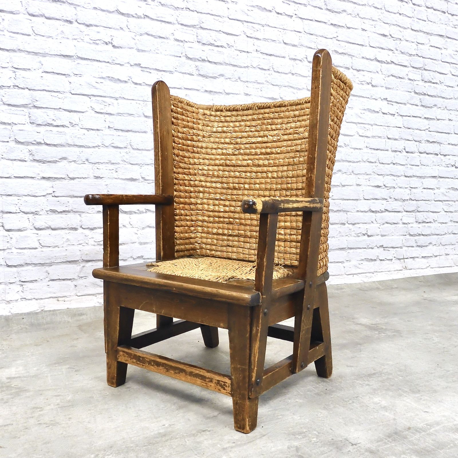 Child's Orkney Chair, 1890s, Pine