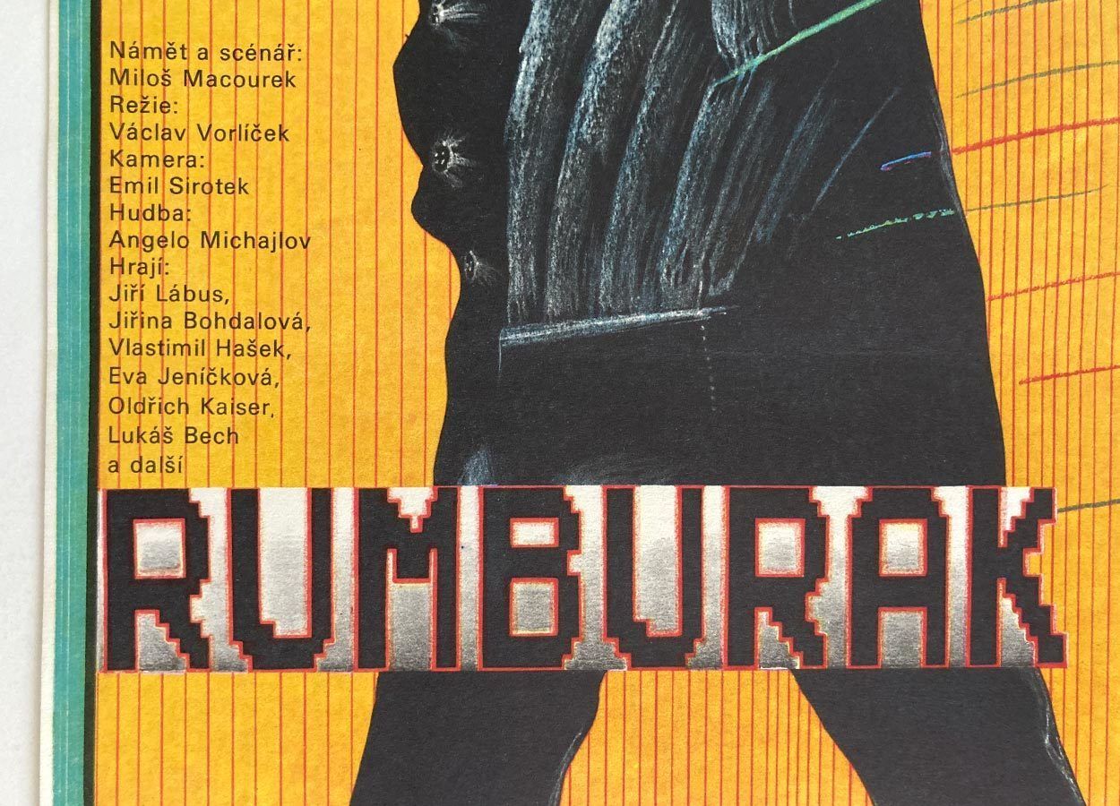 Movie Poster, Rumburak, Soňa Vorlíčková, 1984 photo vinterior
