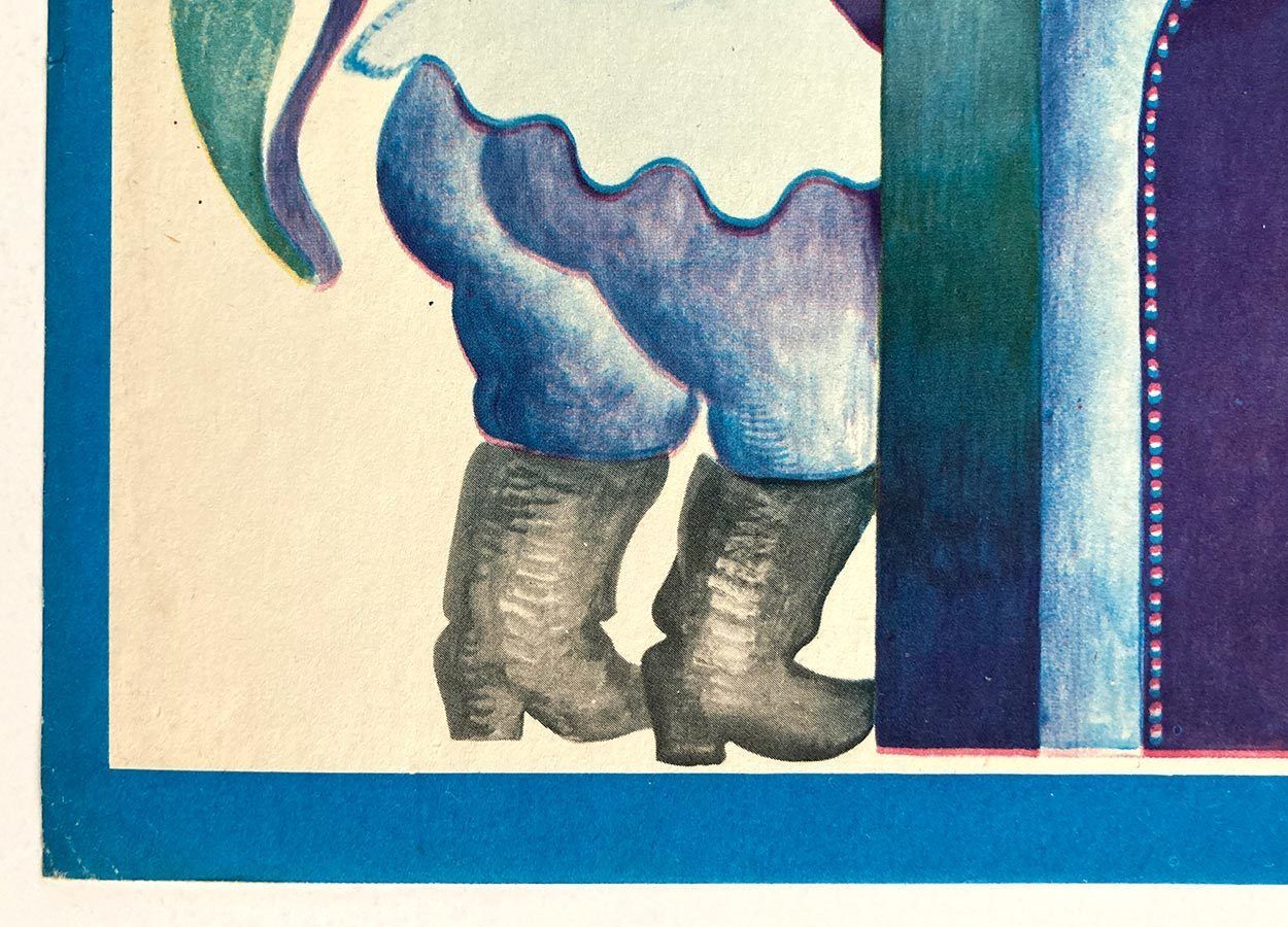 Original Film Poster, Granddaughter Of Ice, Renáta Vlachová, 1981, Genuine Czech Vintage Print photo 51.0