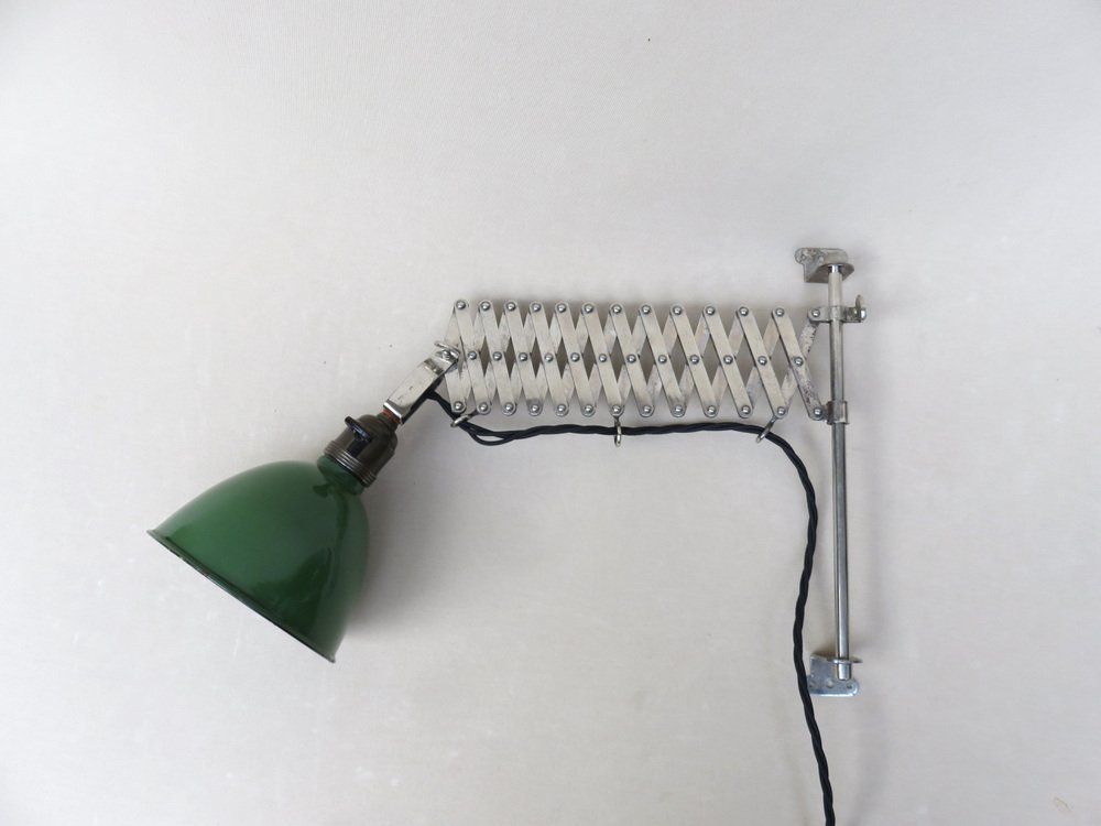 Austrian Enamelled & Chrome Plated Gate Light, 1930s photo furniture