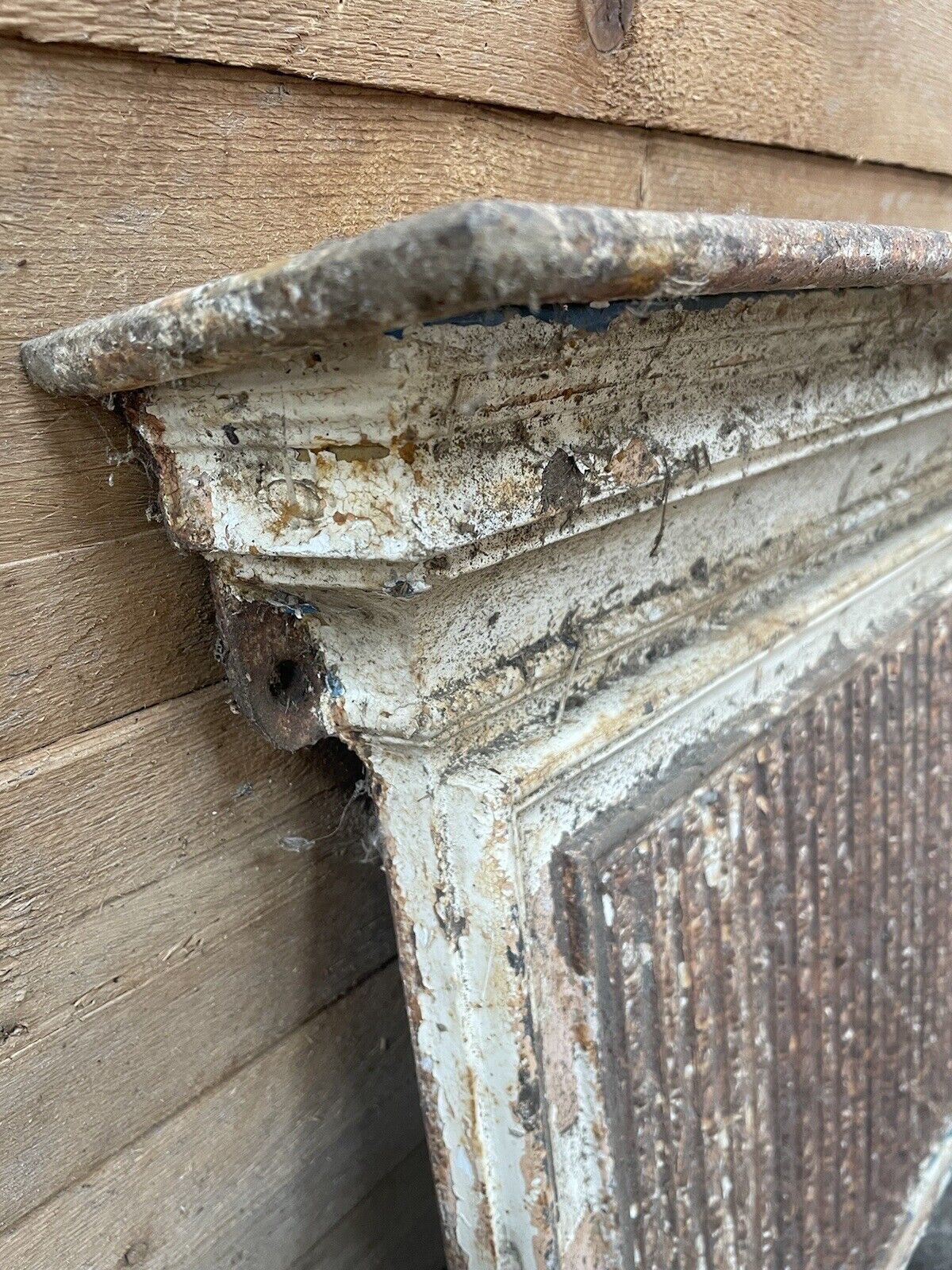 Antique Cast Iron Fireplace Surround photo for sale