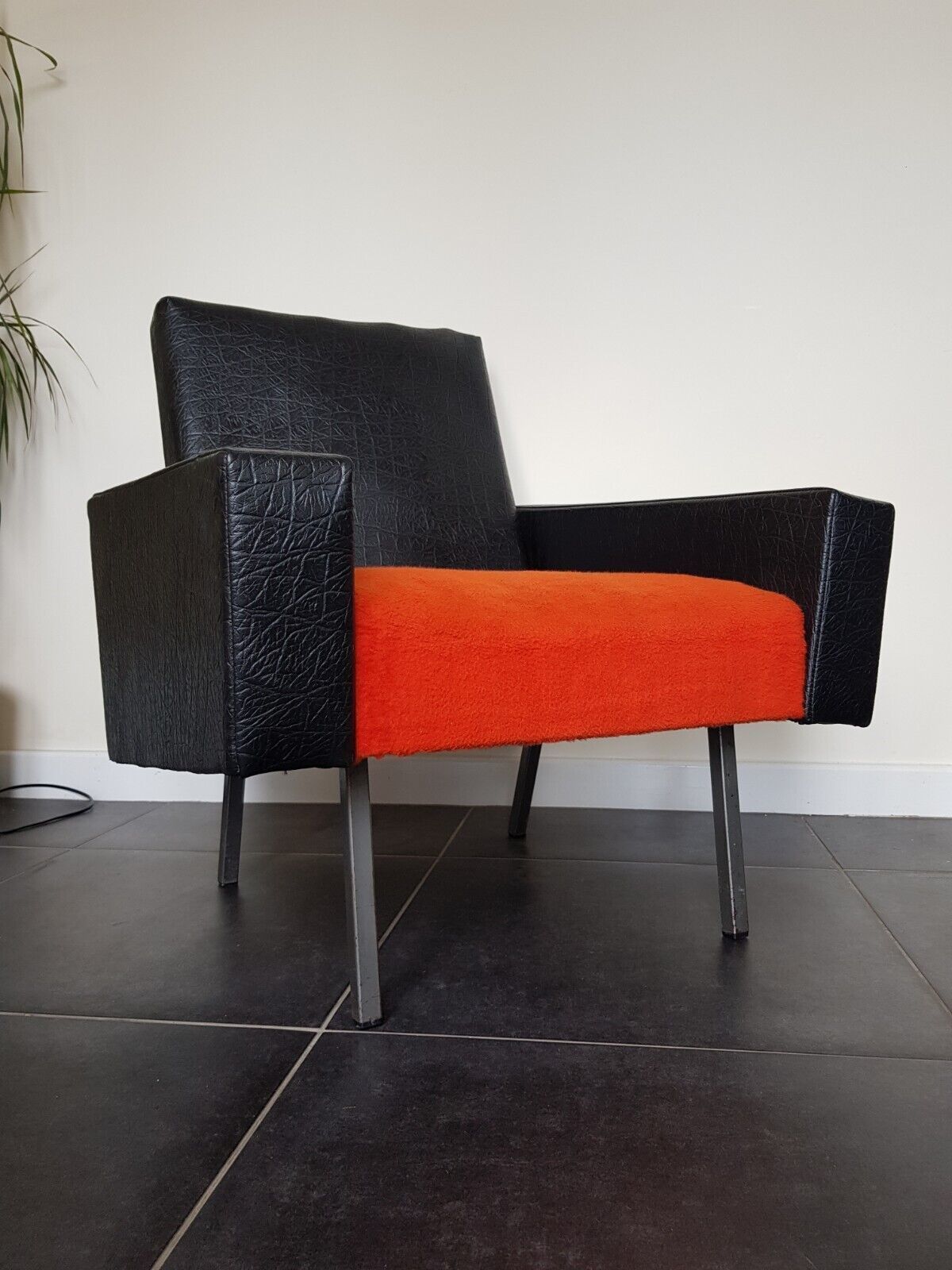 A Mid Century French Armchair 50s 60s Vintage