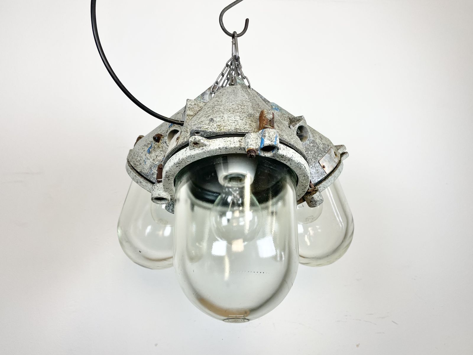 Industrial Explosion Proof Chandelier, 1970s photo furniture