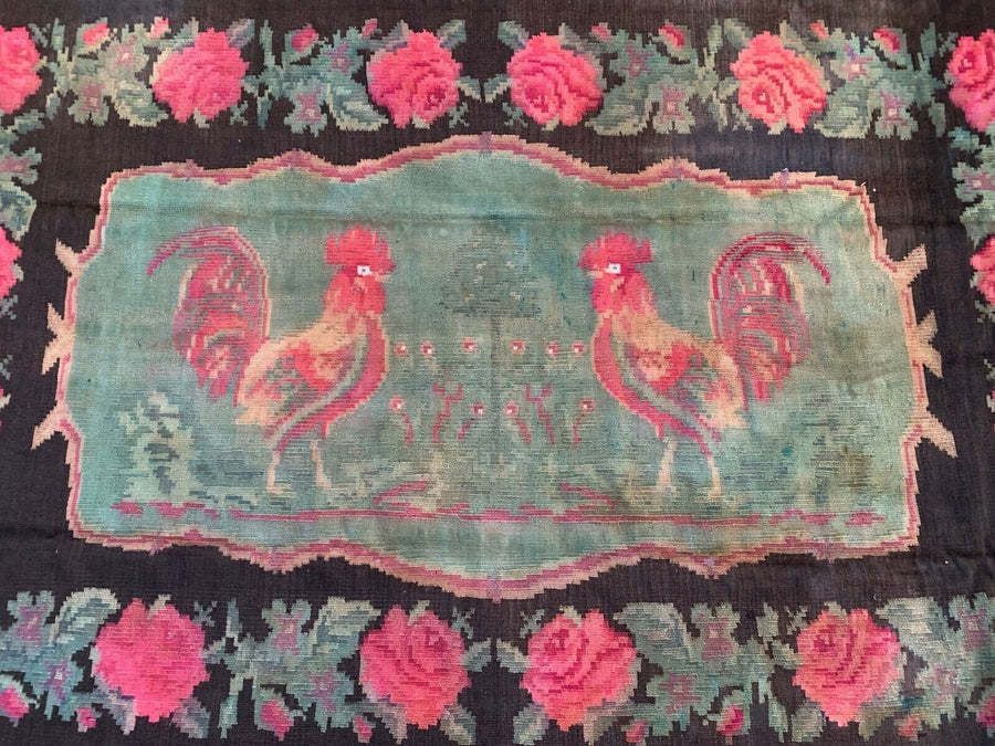 Vintage Moldovan Kilim 227x157 Cm Kelim Wool Rug Large photo Textiles