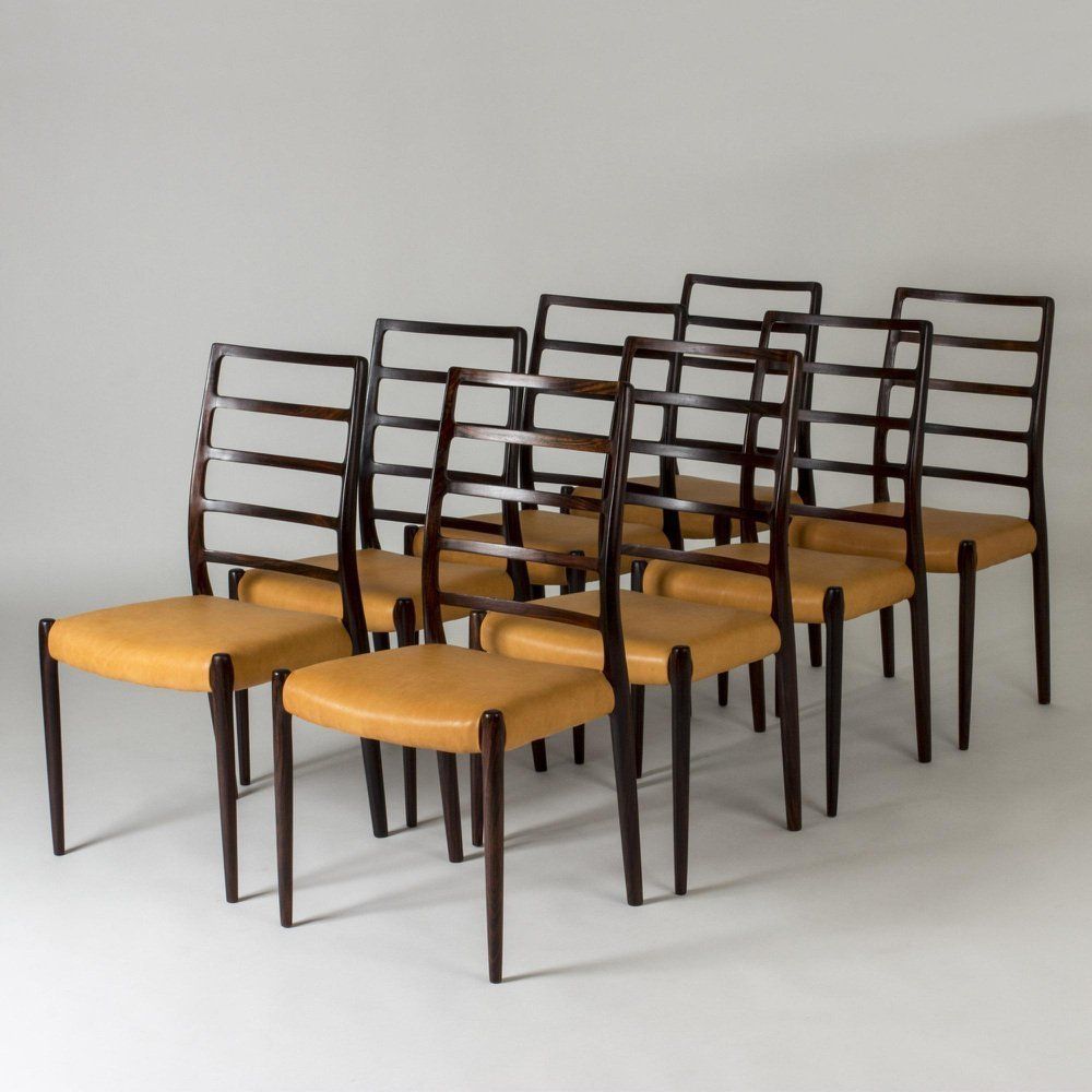 Dining Chairs By Niels O. Møller, Set Of 8 photo for sale