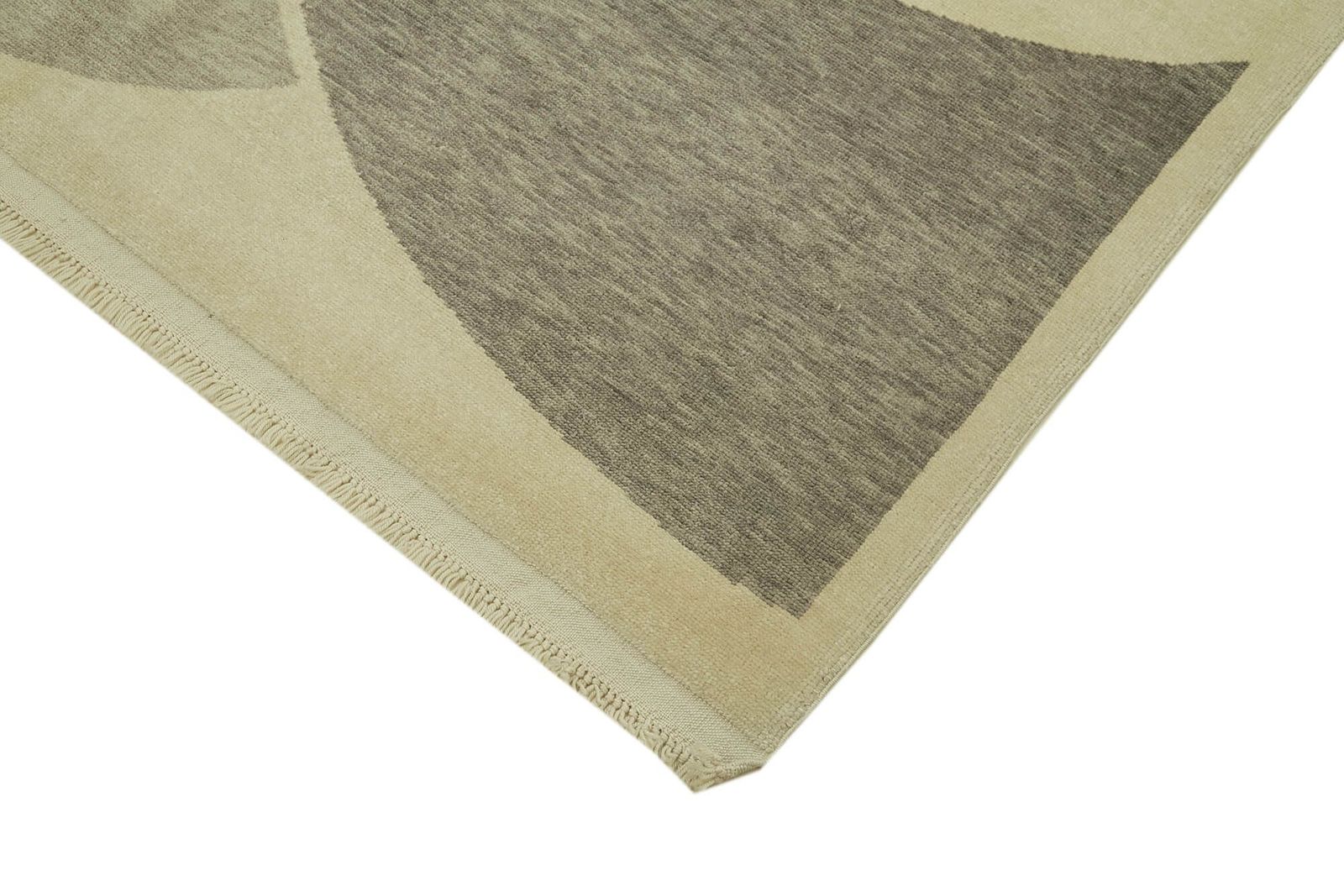 Beige Vintage Decorative Oushak Rug 181 Cm X 249 Cm photo Textiles