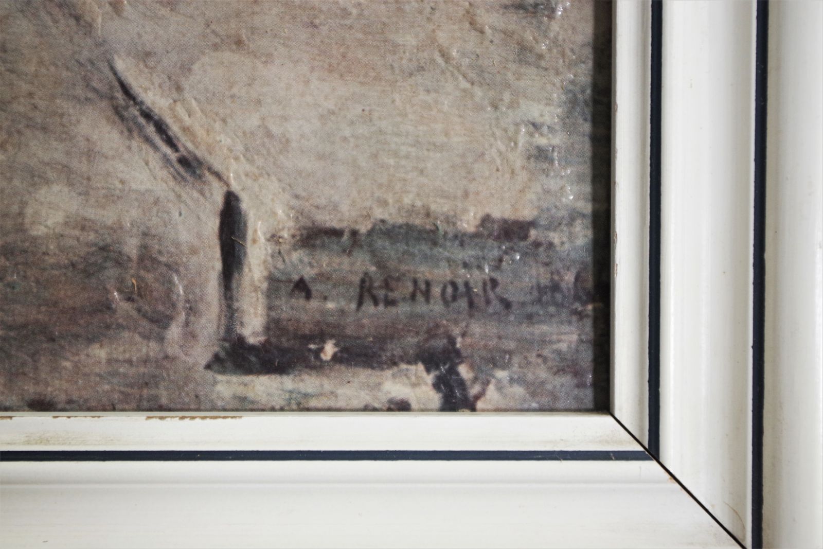 Renoir Copy Painting From The 70s photo 567.0