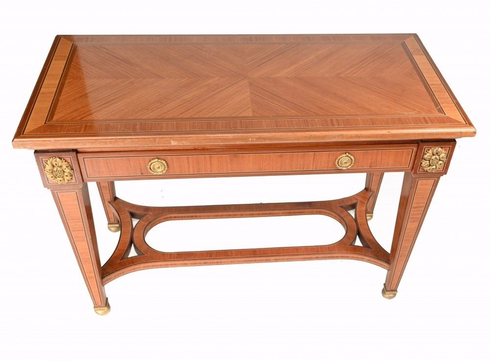 photo furniture Pair French Console Tables Empire Circa 1890
