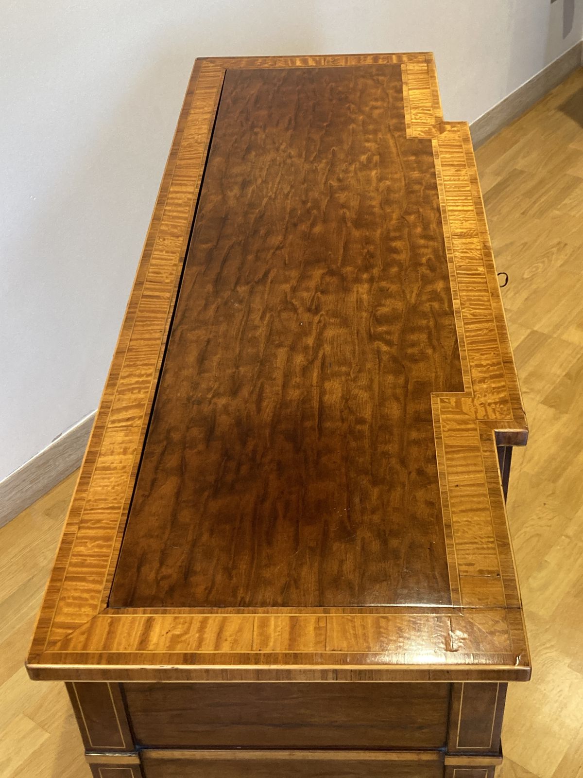 George III Breakfront Side Cabinet, Circa 1790 photo vintage