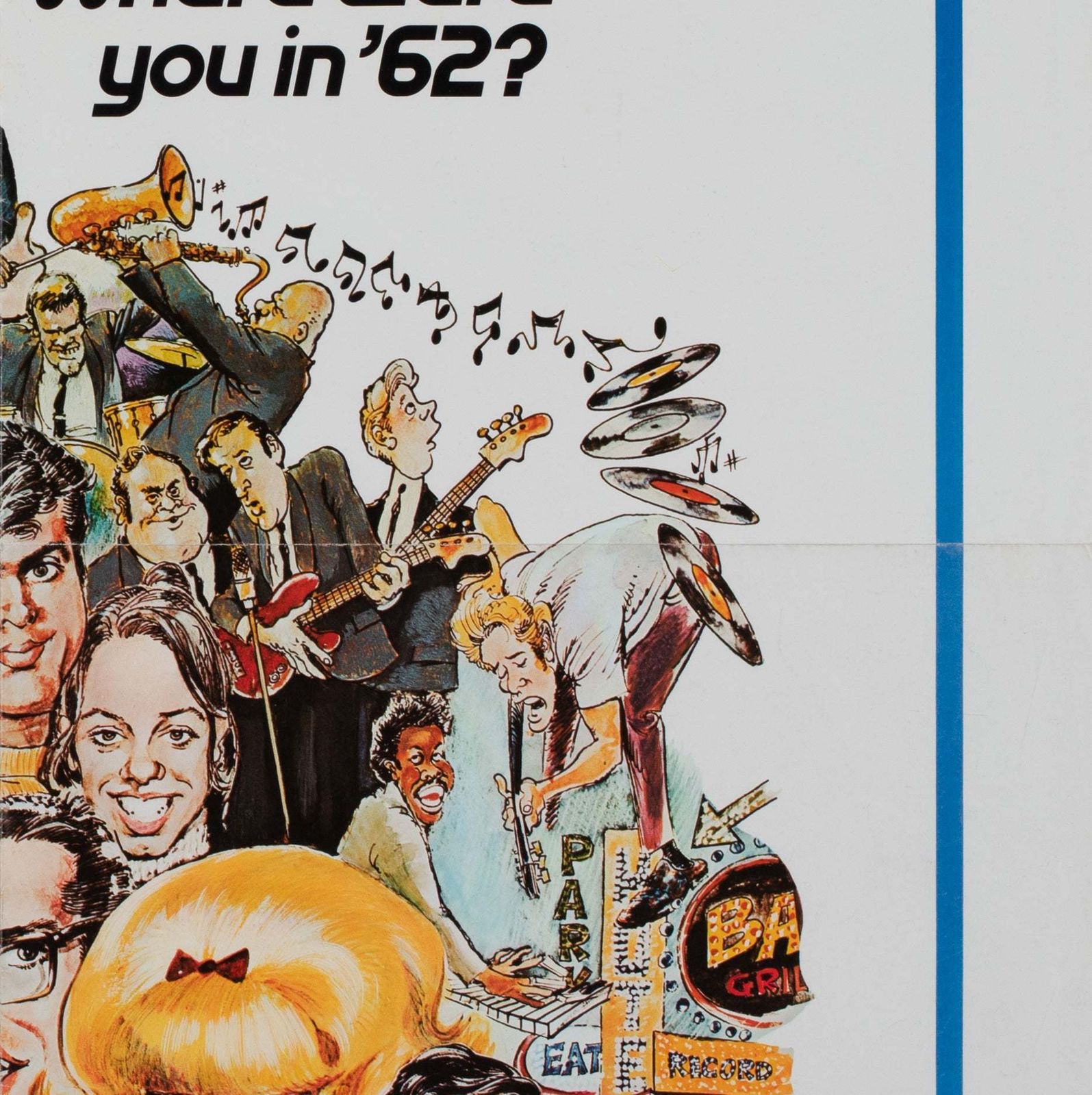 American Graffiti 1973 Us 1 Sheet Film Poster, Drucker photo vinterior