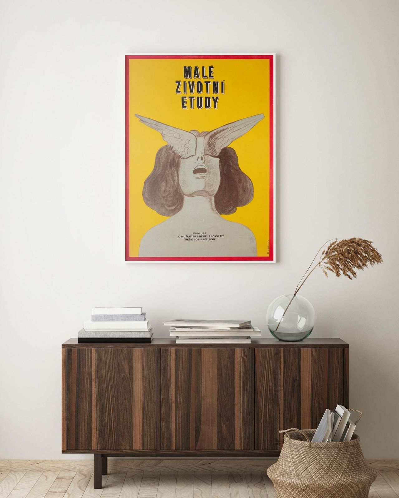 Five Easy Pieces 1973 Czech A1 Film Poster, Machalek photo furniture
