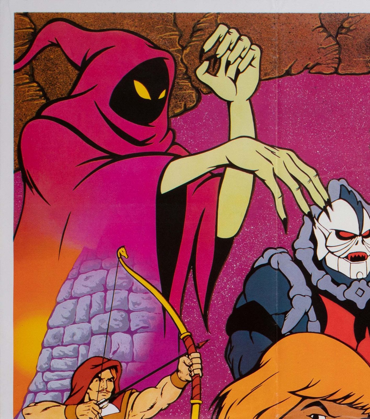 He Man & She Ra The Secret Of The Sword 1985 Uk Quad Film Poster photo for sale