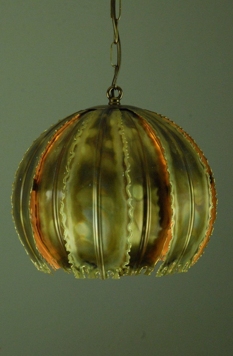 Poppy Pendant Light By Svend Aage Holm Sorensen For Holm Sorensen & Co, 1970s