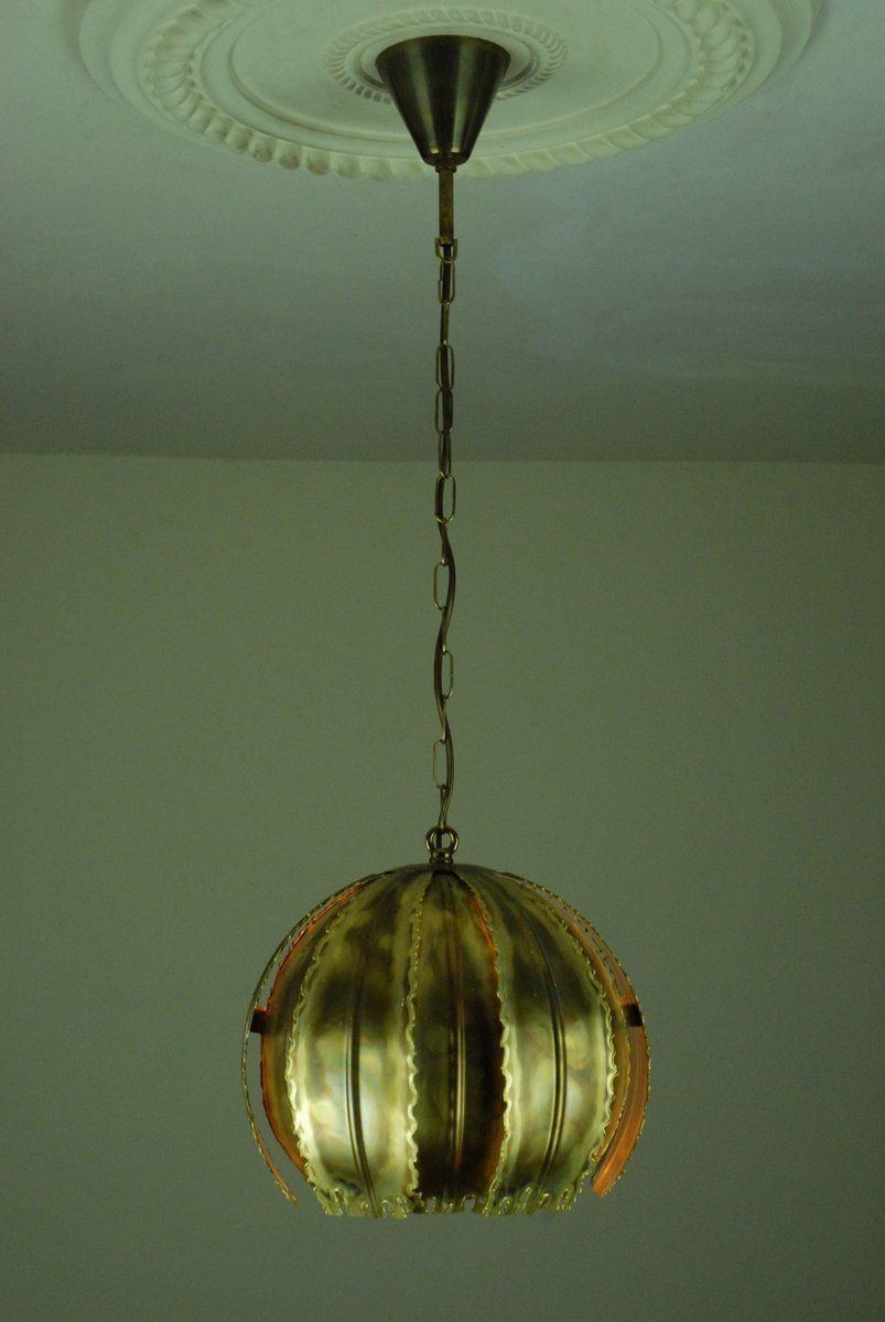 Poppy Pendant Light By Svend Aage Holm Sorensen For Holm Sorensen & Co, 1970s photo vintage