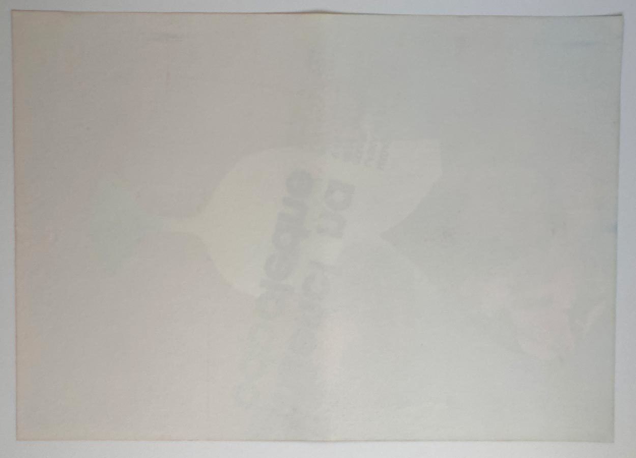 Original Film Poster, Afternoon Affair, Karel Vaca, 1984, Genuine Czech Vintage Print photo Art