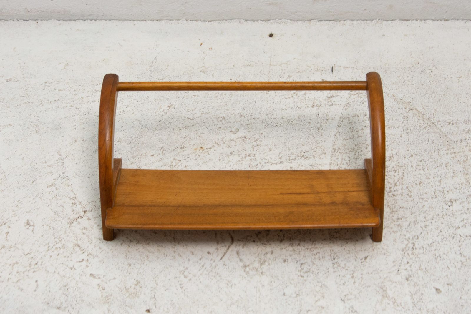 Mid Century Wall Shelf By Krásná Jizba, Czechoslovakia 1960's photo furniture