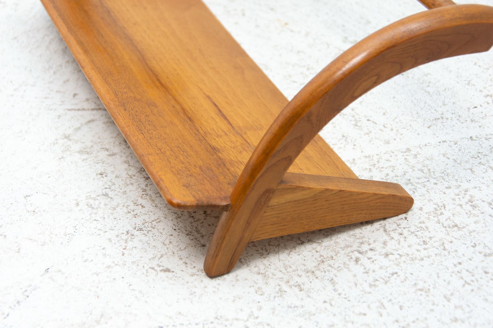 photo vinterior Mid Century Wall Shelf By Krásná Jizba, Czechoslovakia 1960's