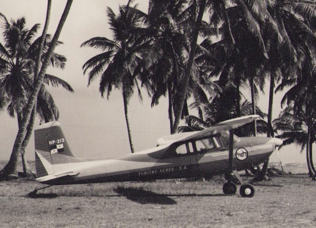 Hanna Seidel Panama, Airplane, Black And White Photography, 1960s. photo furniture