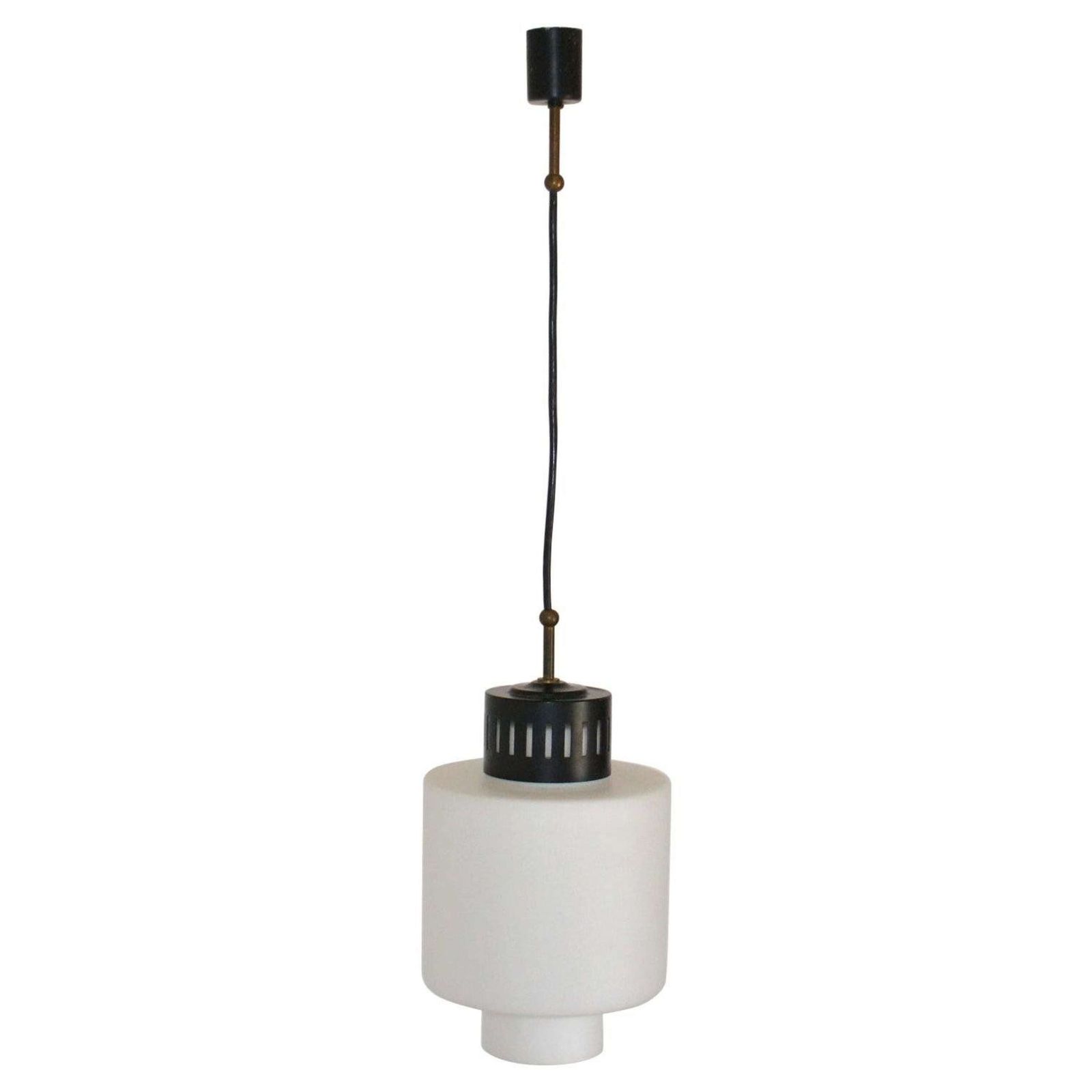 Stilnovo Opaline Pendant, 1960's