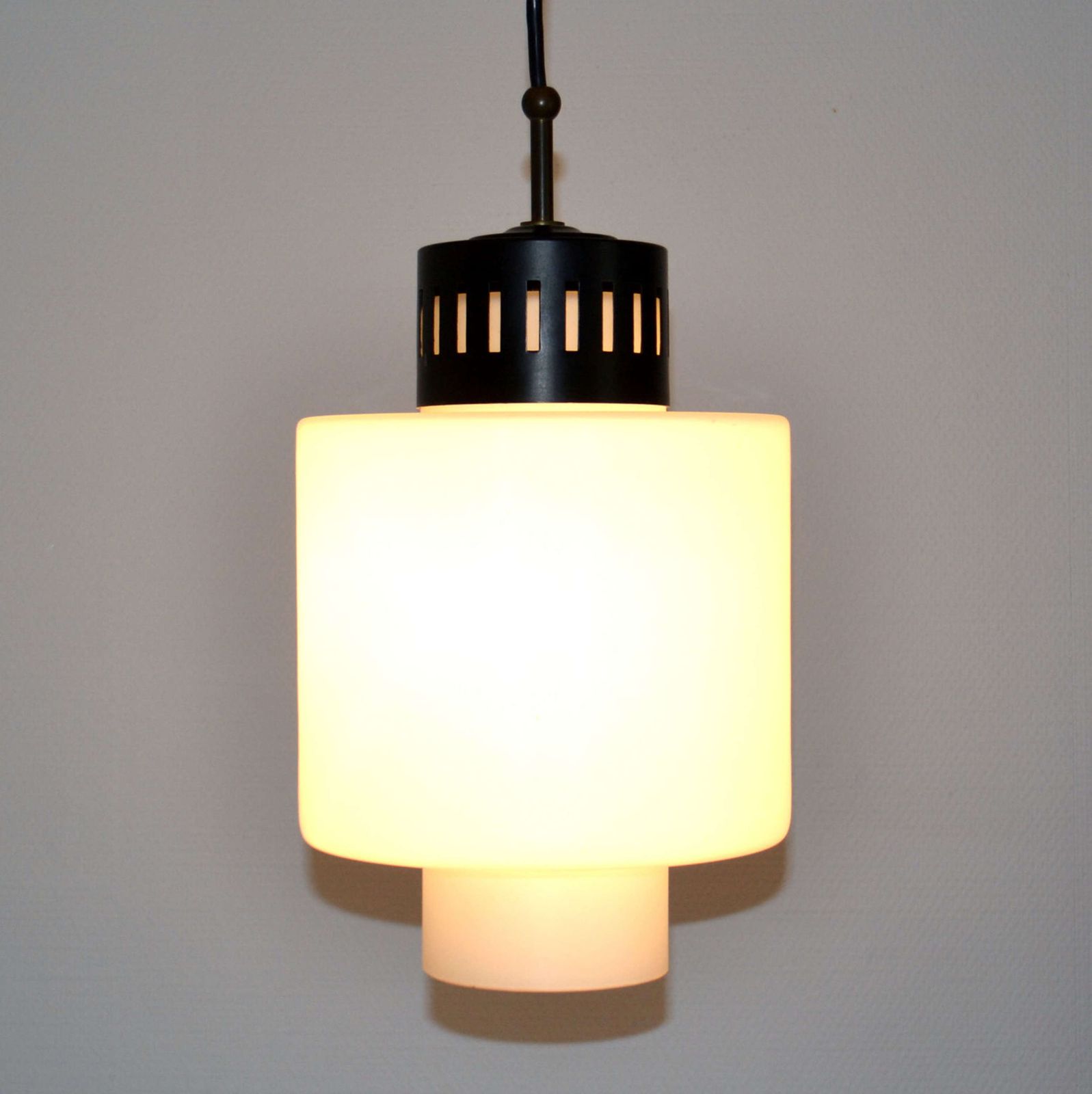 Stilnovo Opaline Pendant, 1960's photo furniture