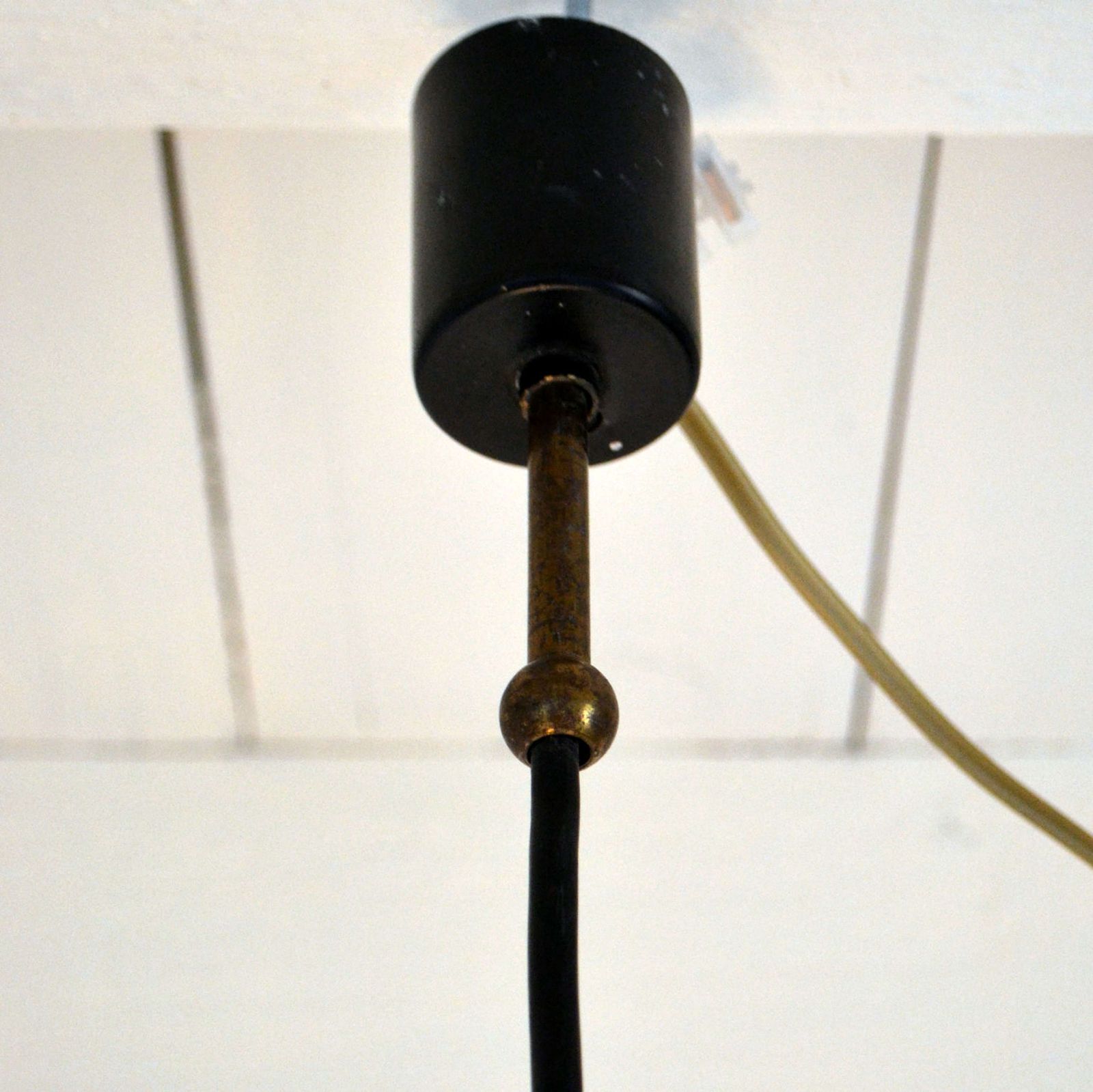 Stilnovo Opaline Pendant, 1960's photo buy