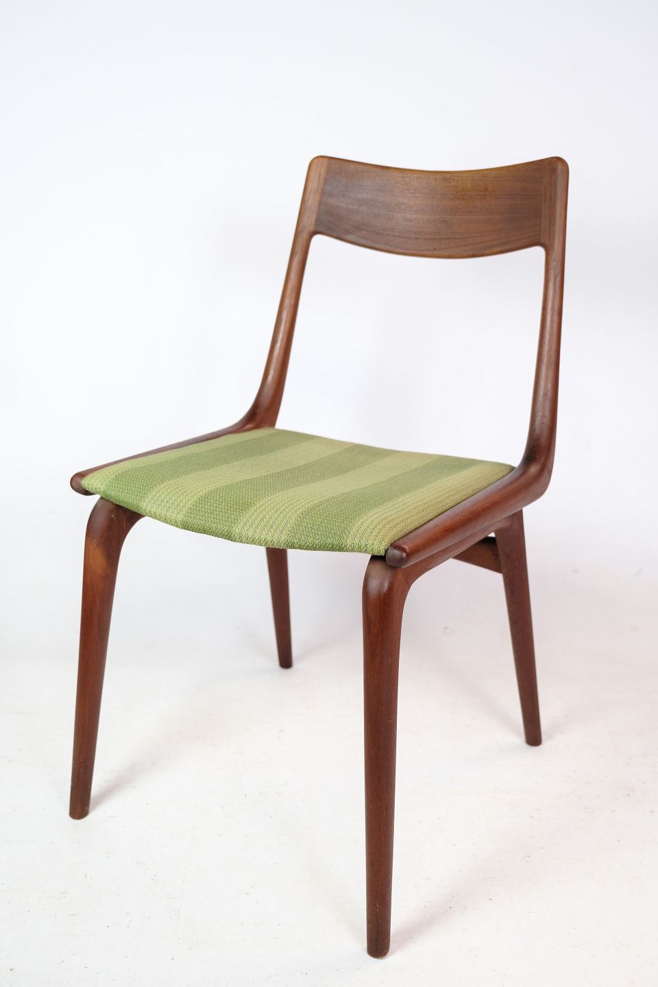 Four Dining Chairs Model Boomerang Made In Teak By Alfred Christensen For Slagelse Møbelfabrik From 1960s photo furniture