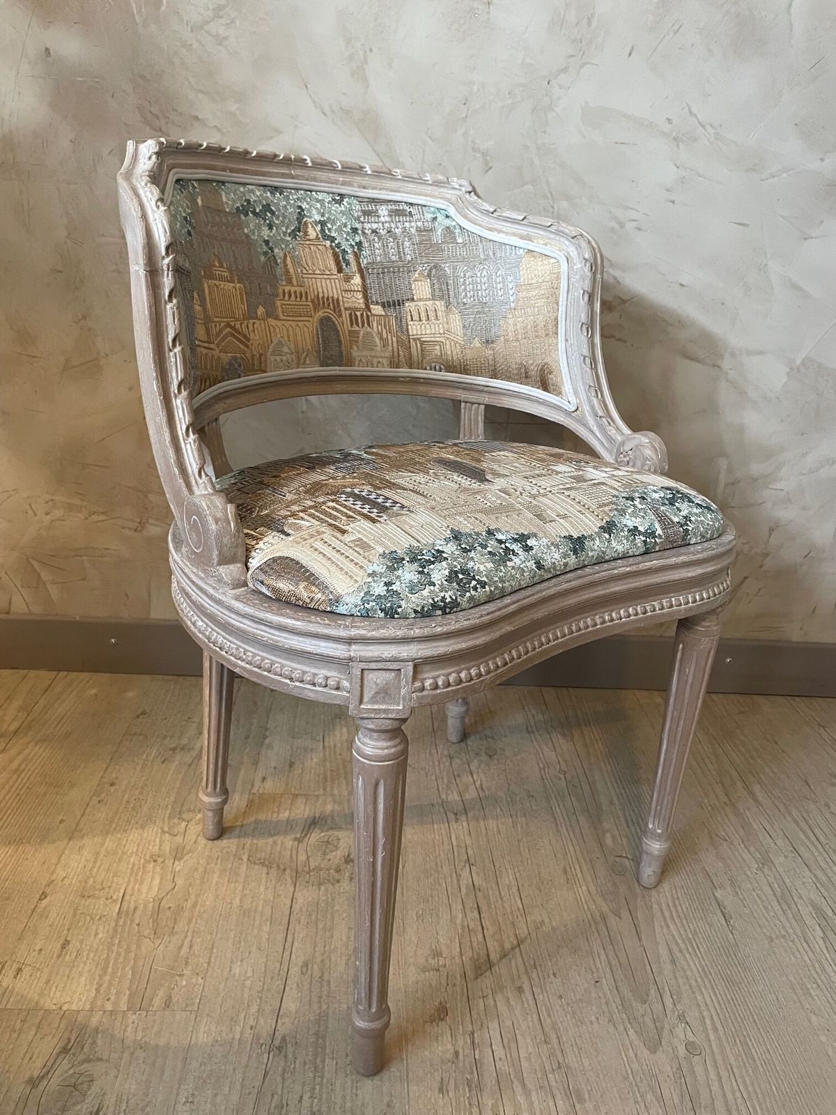 Armchair Louis XVI, 1800s, Antique photo for sale