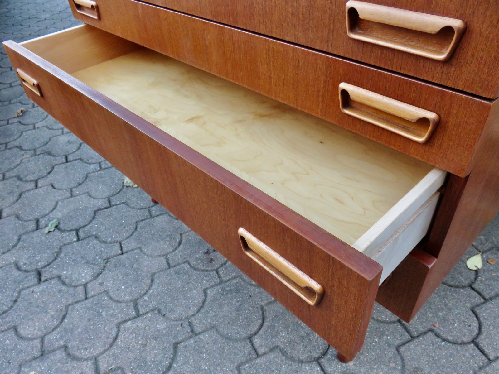 Chest Of Drawers In Teak By Peter Moos. Denmark 1955 photo vinterior