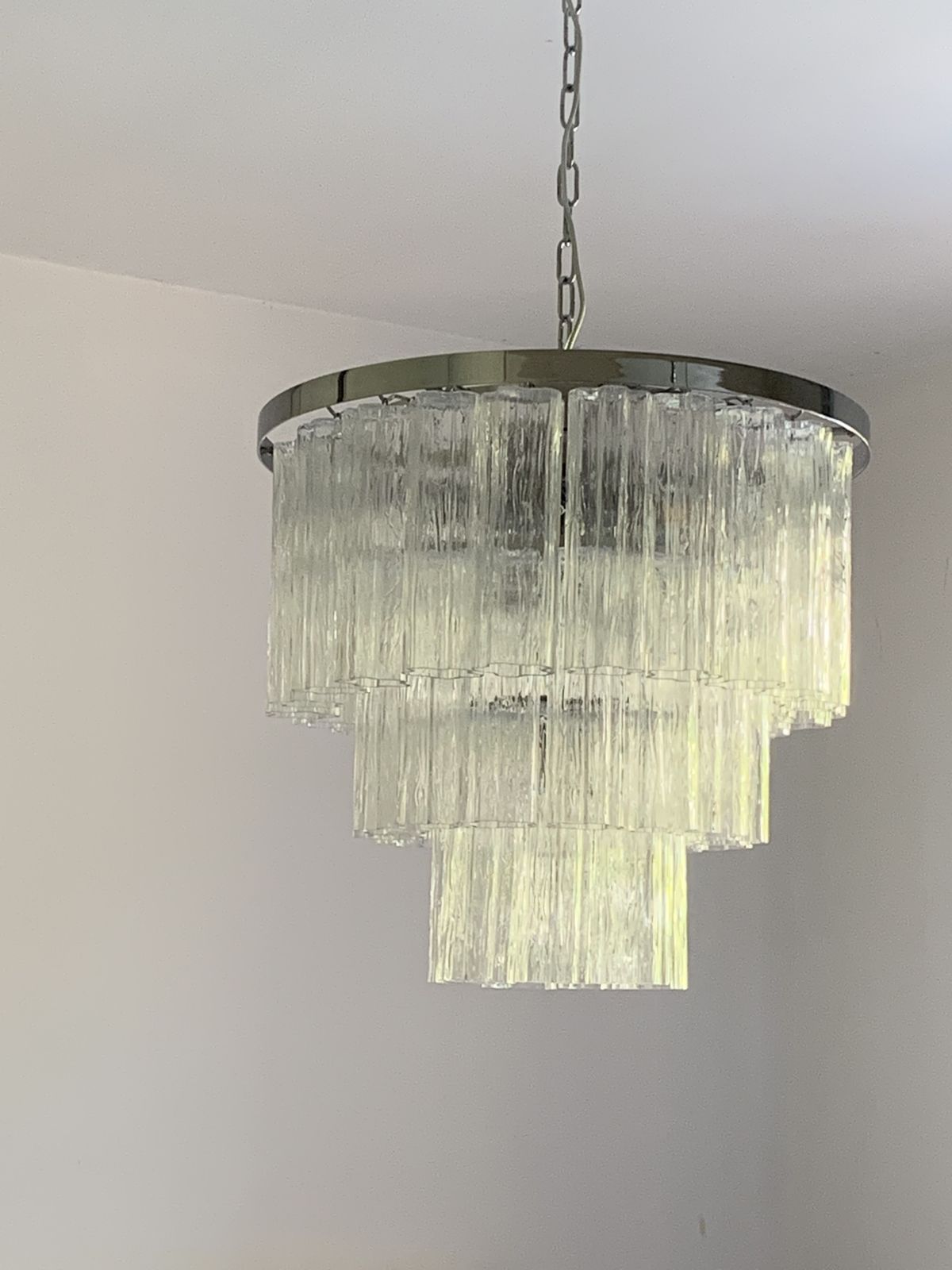 photo furniture Impressive Murano Glass Sputnik Chandelier Like Mazzega Zuccheri Venini Barovier Style