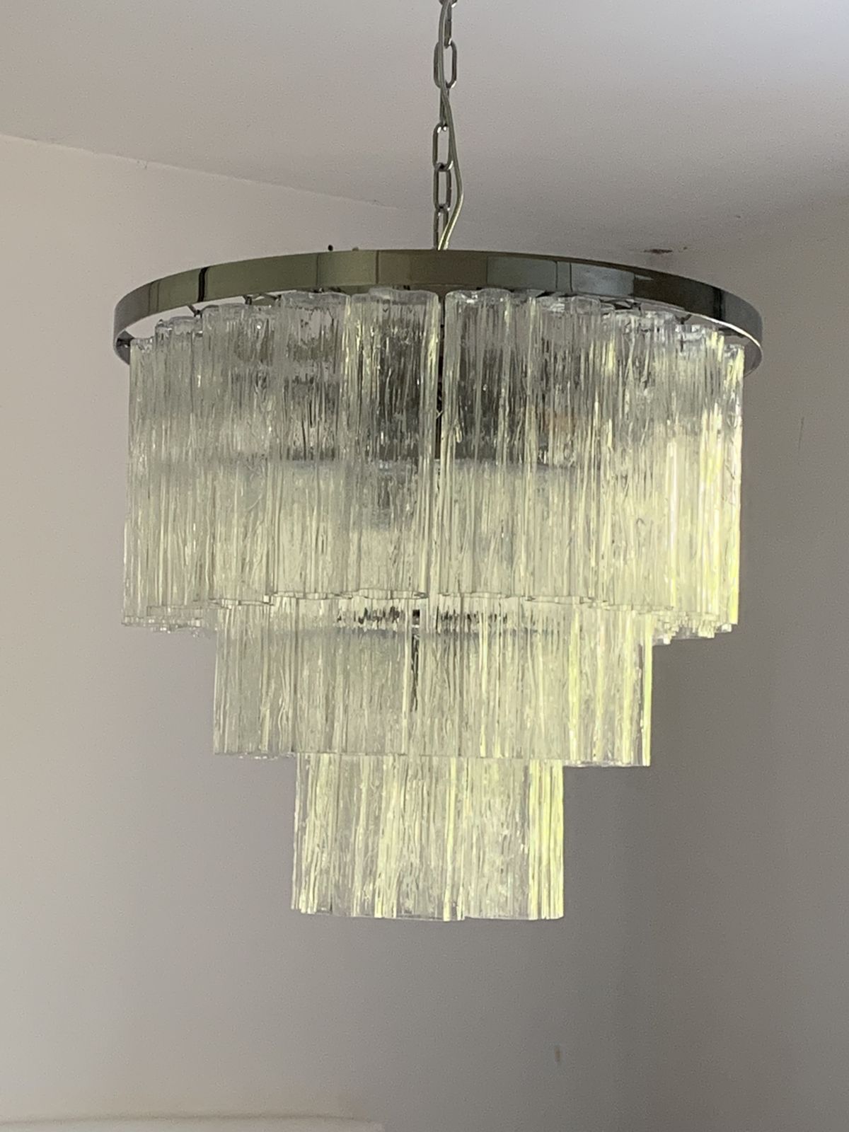 photo for sale Impressive Murano Glass Sputnik Chandelier Like Mazzega Zuccheri Venini Barovier Style
