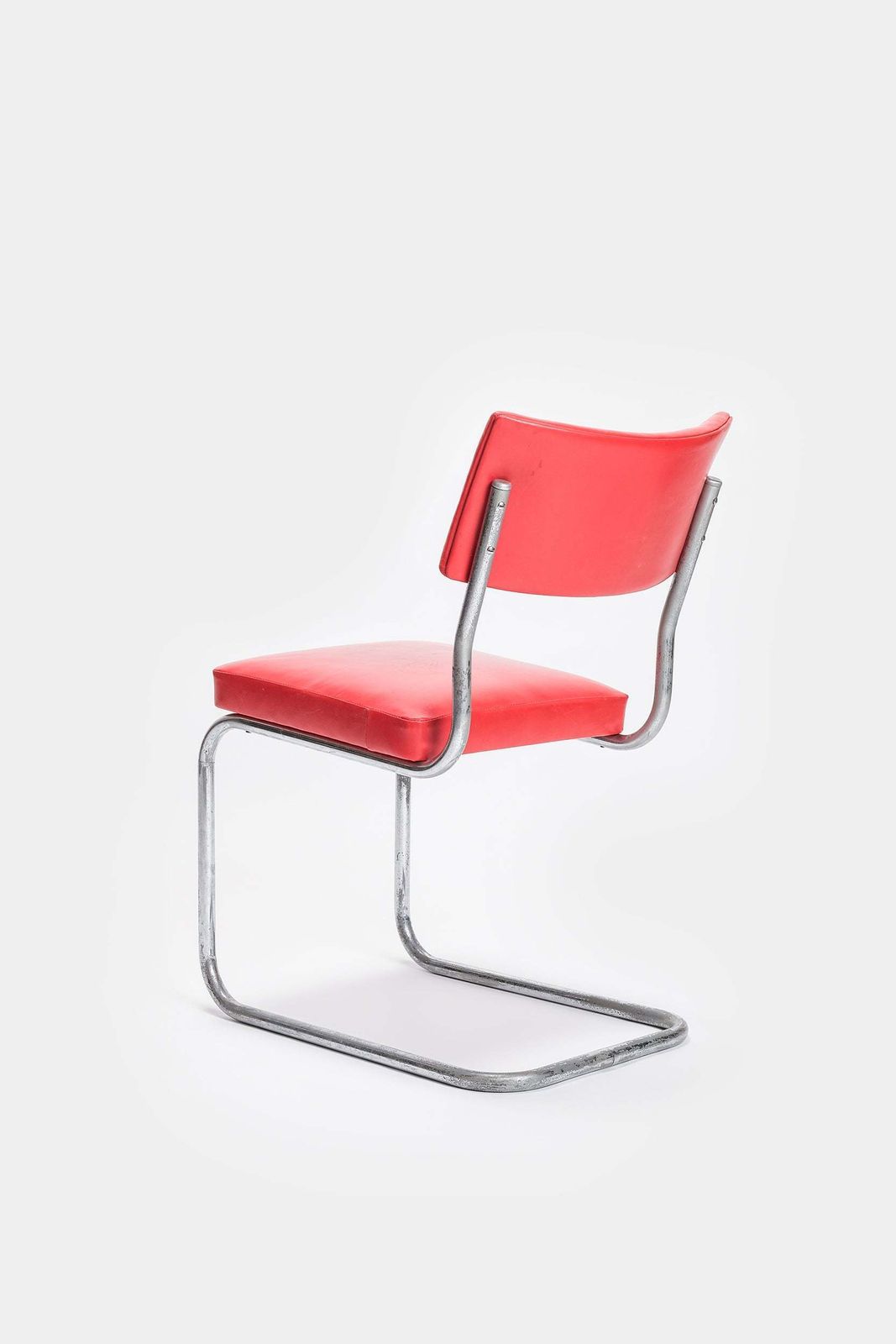 Attr. Mart Stam Bauhaus Steel Tube Chair, 20s photo furniture