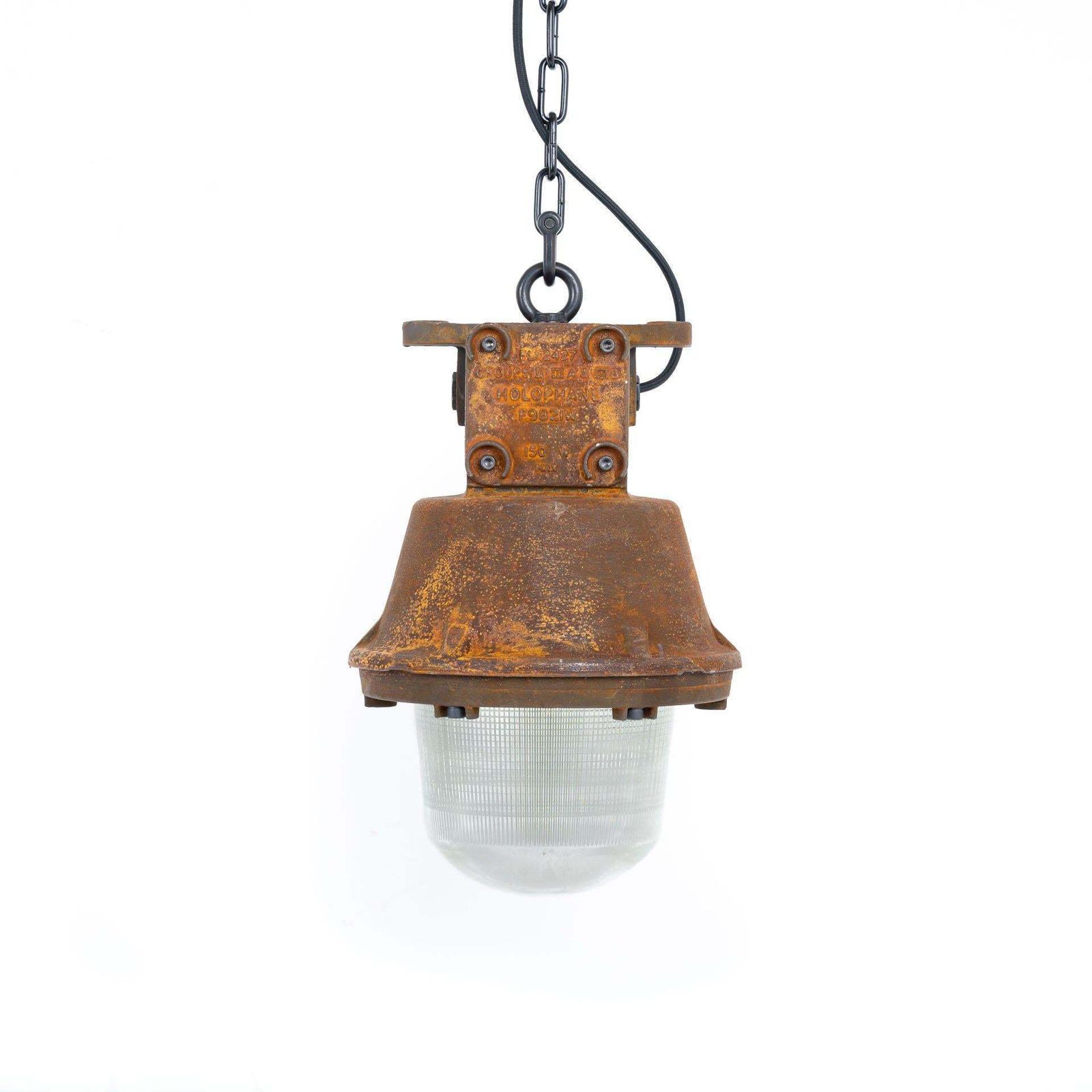 Rusted Explosionproof Industrial Pendant Lights By Holophane