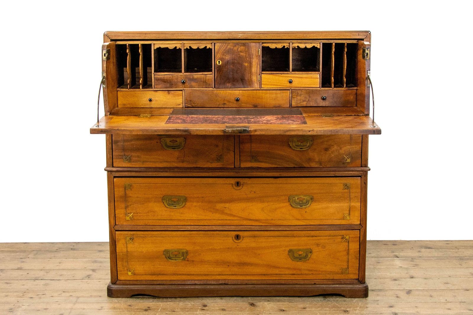 Antique Camphor Wood Secretaire Chest photo Furniture