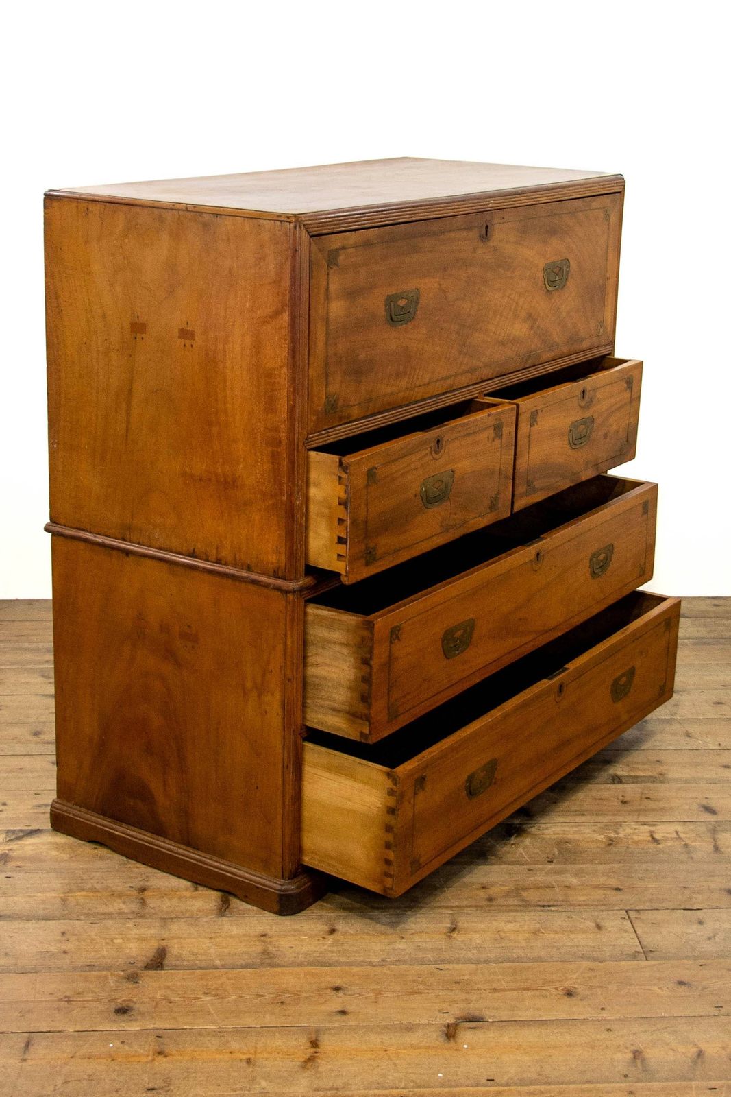 Antique Camphor Wood Secretaire Chest photo vinterior