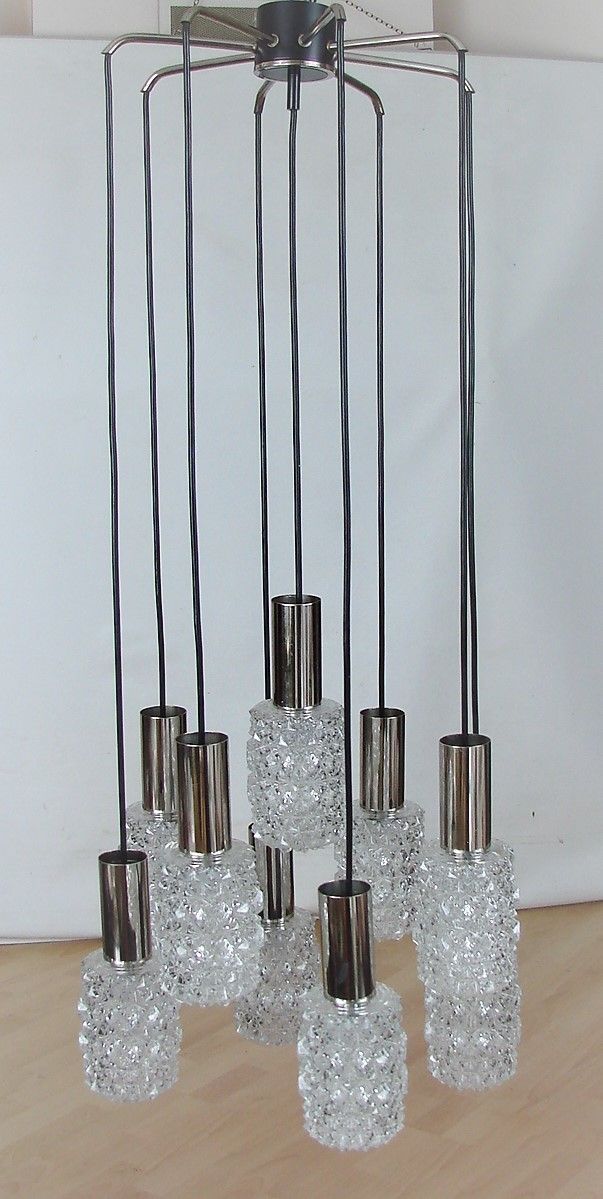 Lighting The Bauhamp Leuchten Neheum Type 421 Cascade Chandelier photo