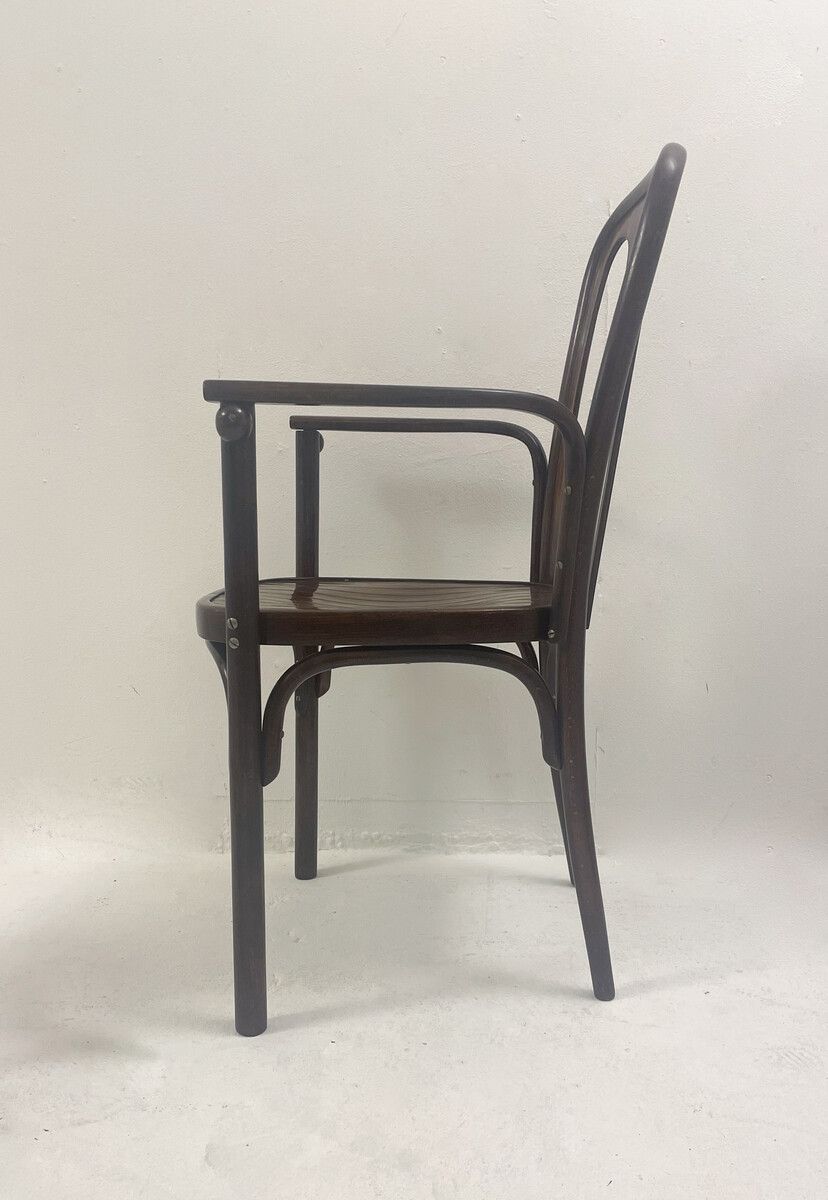 Early Mid Century Armchair By Josef Hoffmann For J&J Kohn photo furniture