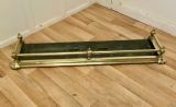 Large Elegant Victorian Brass Fender photo furniture