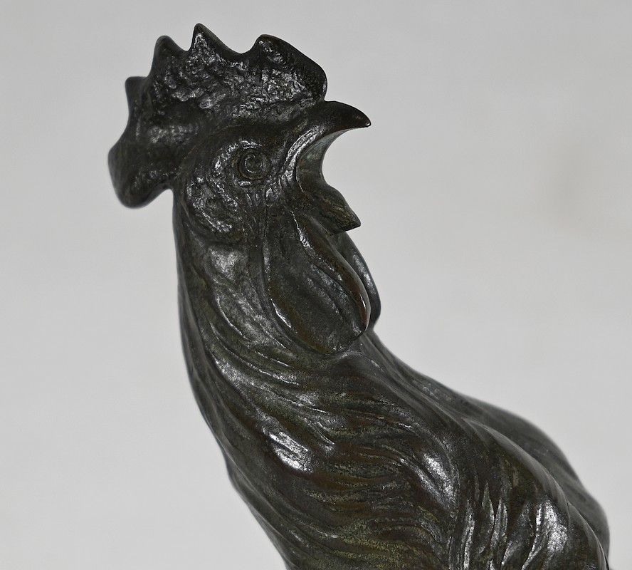 photo furniture Bronze “Le Coq Gaulois”, By G. Vacossin – Early 20th Century