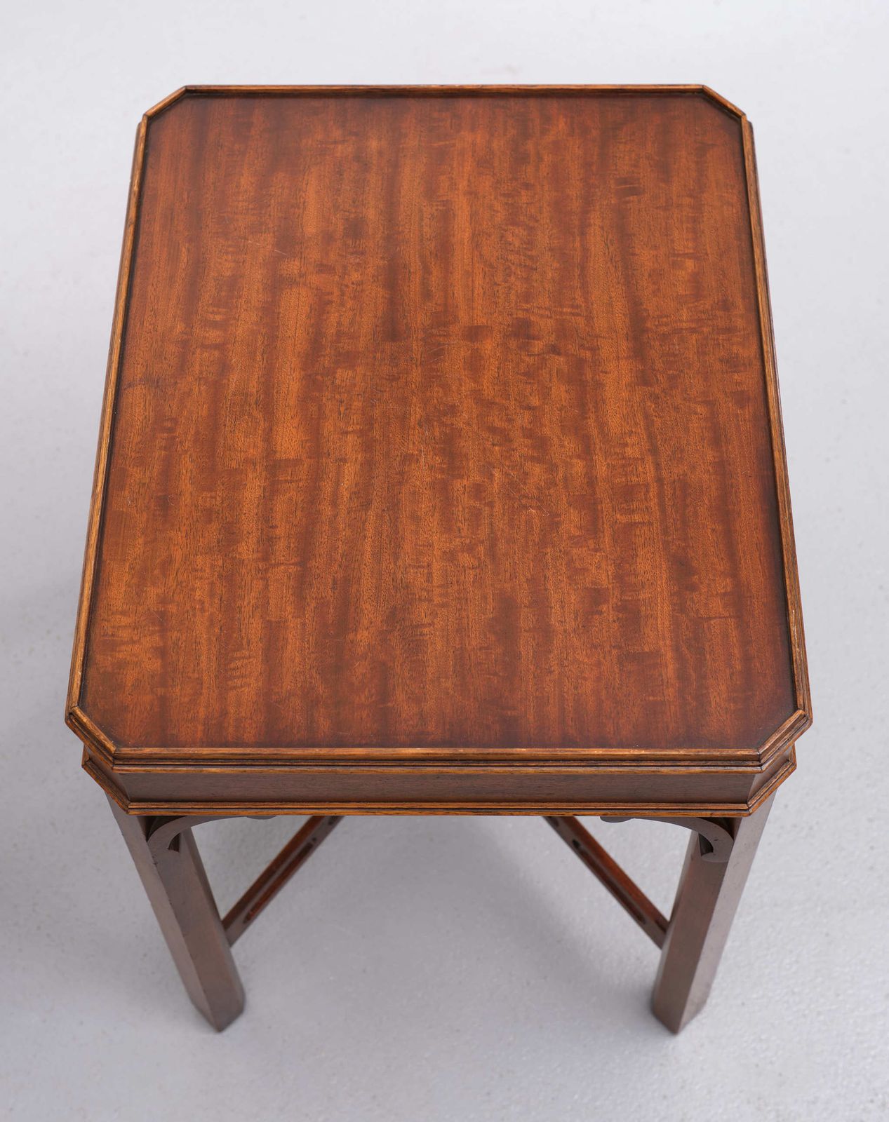 Bevan Funnell Mahogany Side Tables Georgian Revival England, 1960s photo furniture