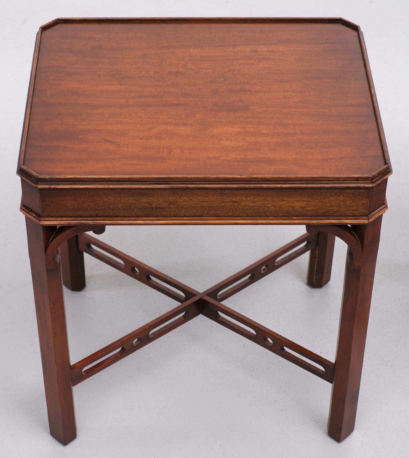 Bevan Funnell Mahogany Side Tables Georgian Revival England, 1960s photo vintage