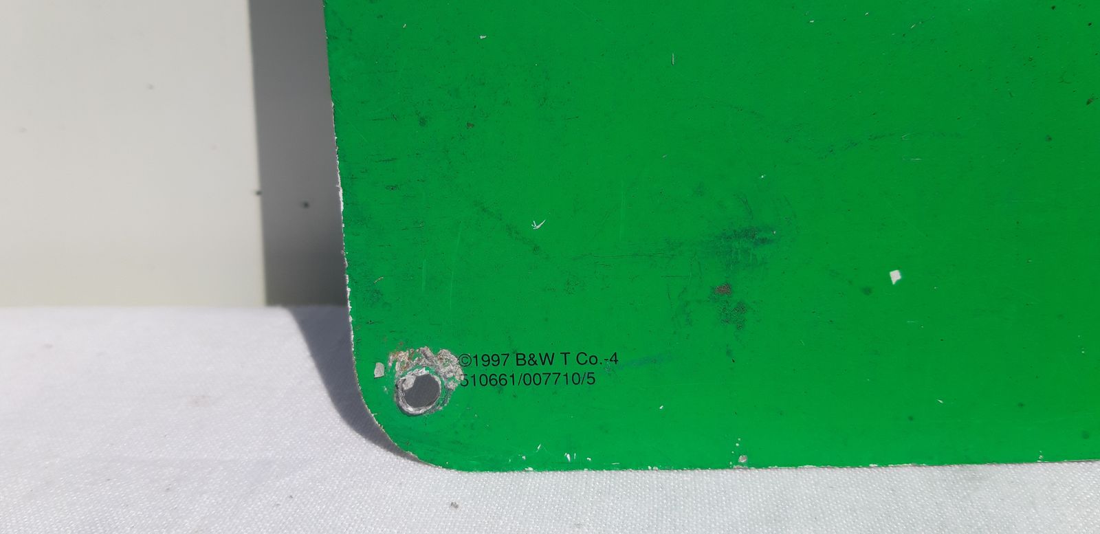 American Advertising Plate In Tole B Kool photo vinterior
