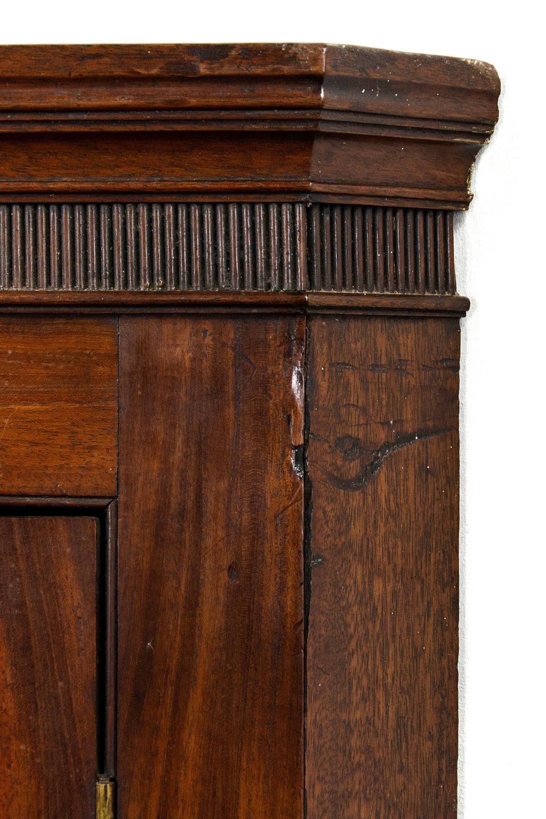 Antique Mahogany Corner Cupboard photo Furniture