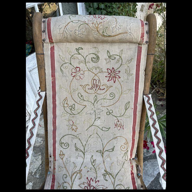 Antique French Winter Garden Chair photo vinterior